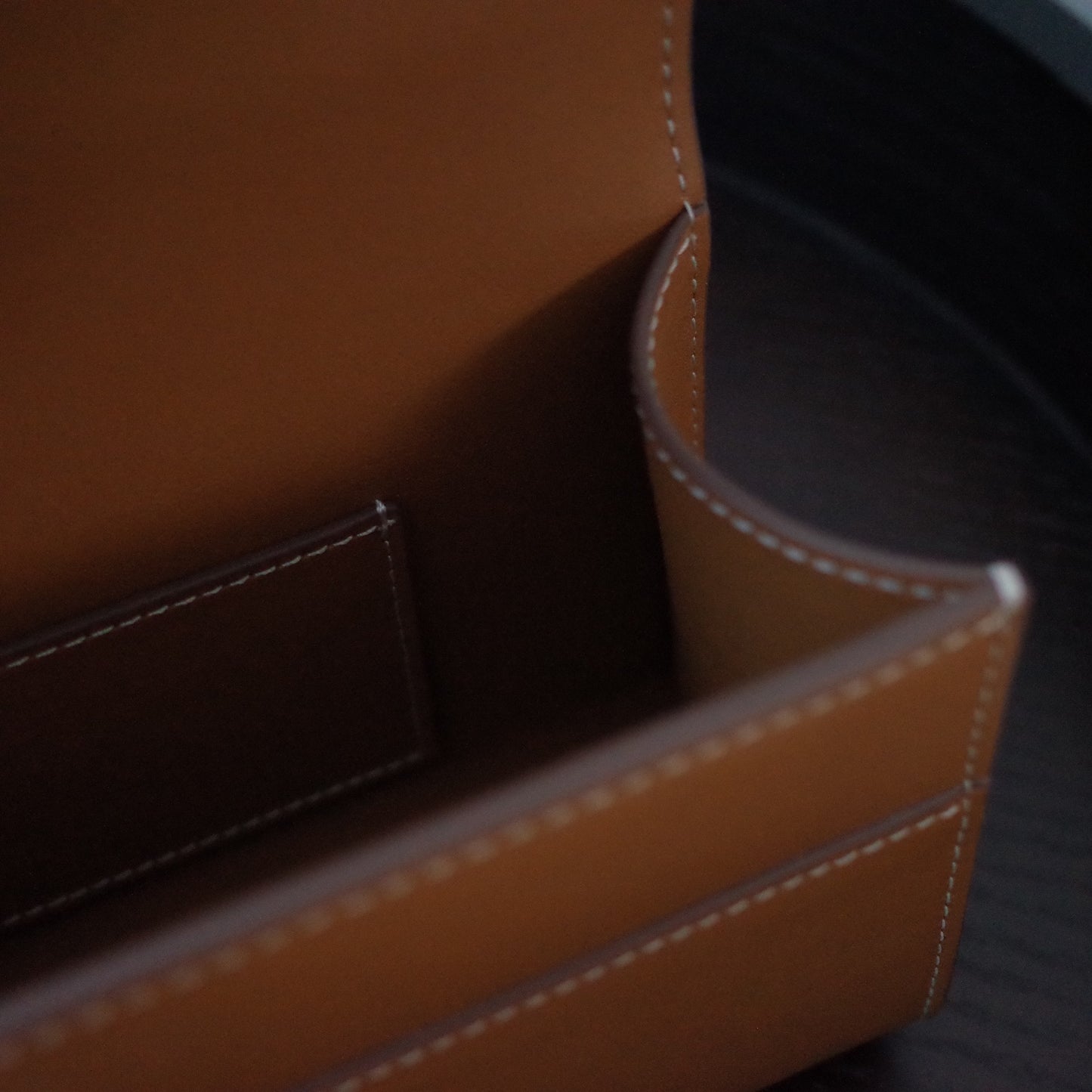 Slouchy Charming Women's Frosted Cowhide Simple Small Square Bags