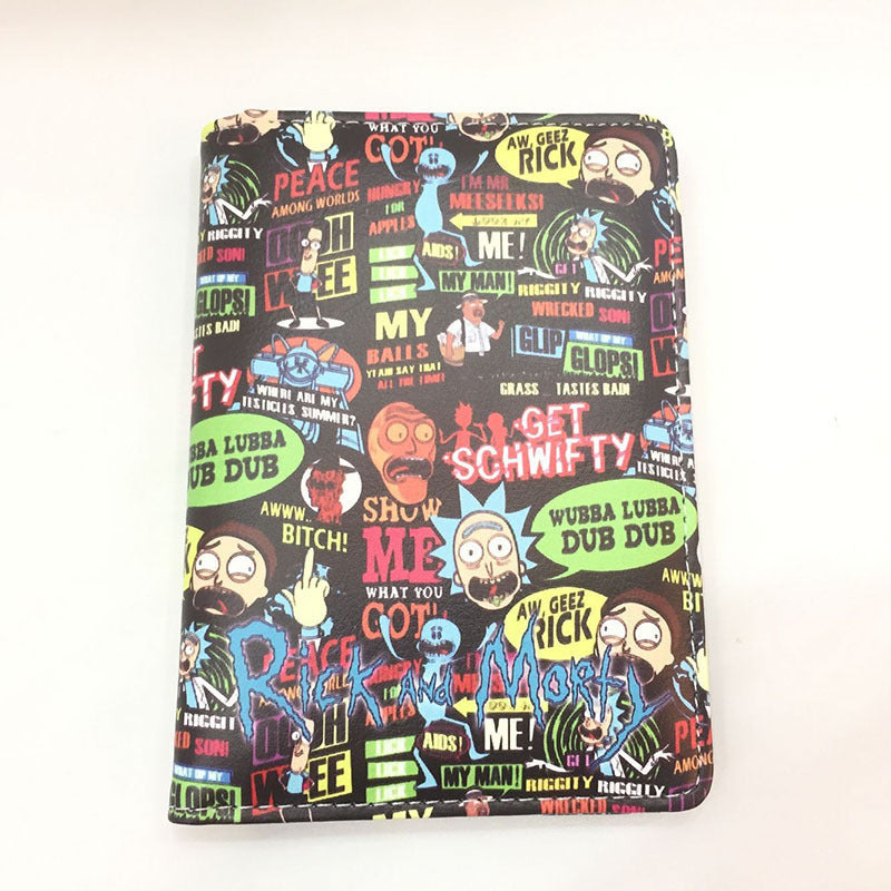 American Tv Series Peripheral Friends Passport Card Holder