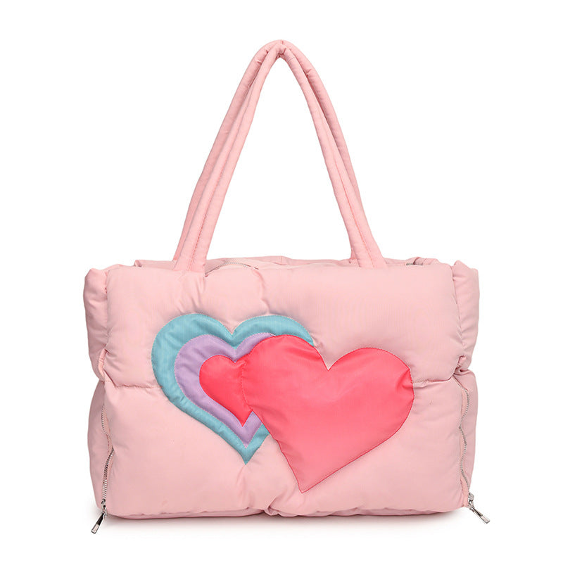 Cotton Clothing Large Capacity Fashion Korean Travel Bags