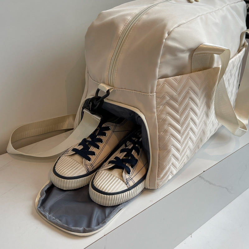 Women's Large Capacity Dry Wet Separation Short-distance Outing Travel Bags