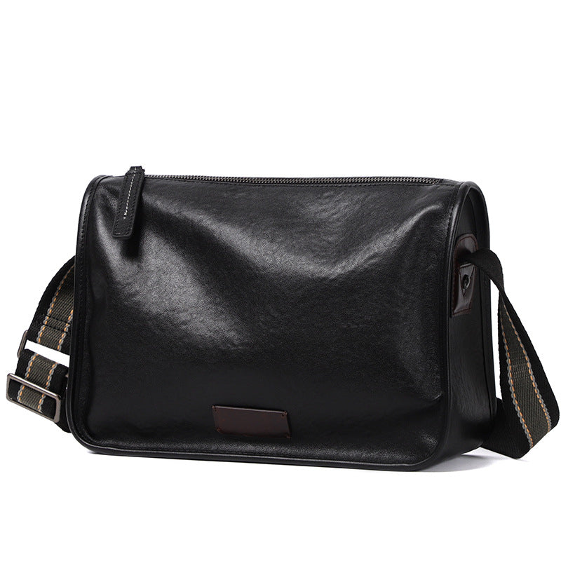 Men's Genuine Leather Retro Trendy Cowhide Men's Messenger Bags