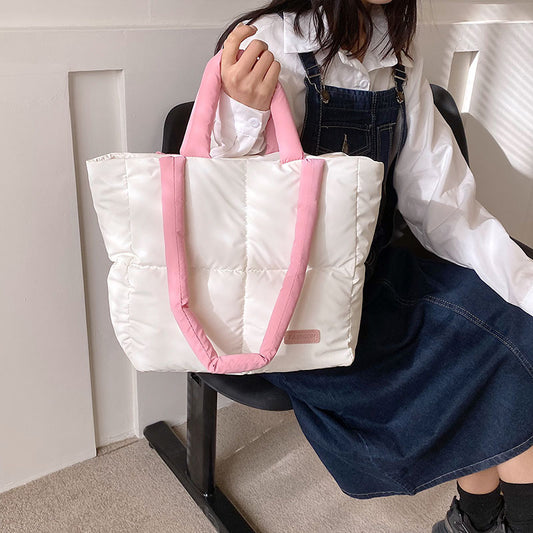 Women's Fashion Jacket Personalized Versatile Large Capacity Shoulder Bags