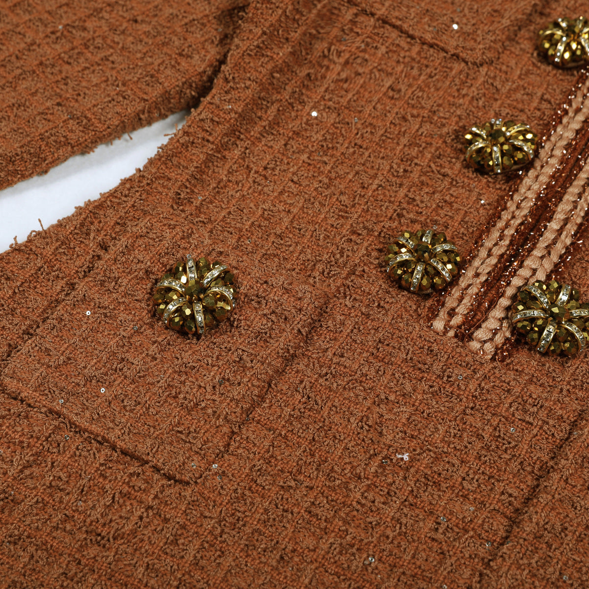 Elegant Woolen Knitted Fabric Round Neck Slim Dresses
