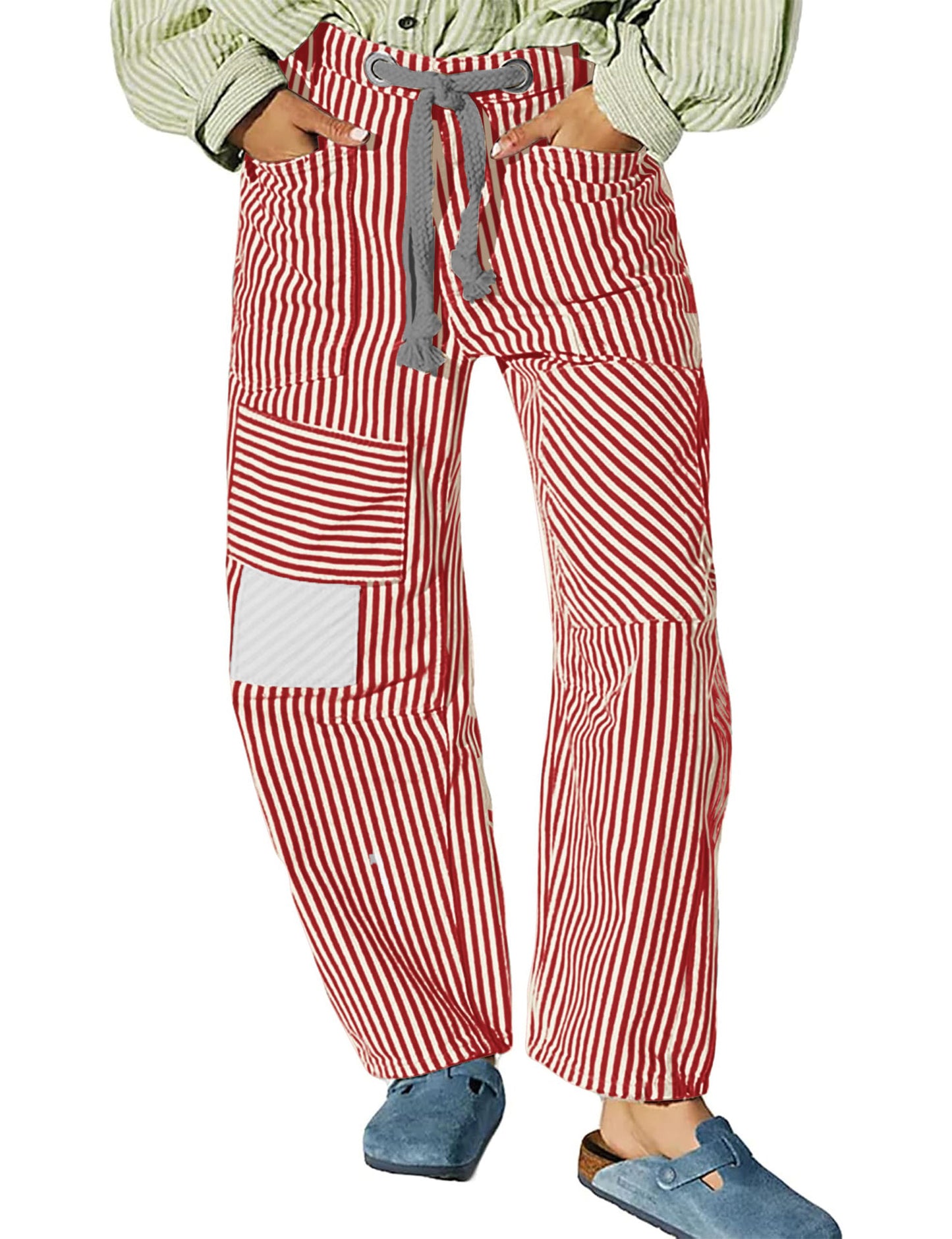Mid Waist Fashion Commuter Casual Loose Wide Leg Women's Jeans