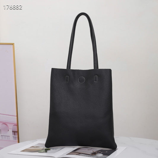 Women's High-grade Niche Large Capacity Genuine Leather Shoulder Bags