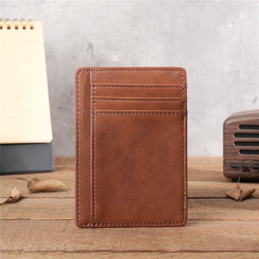 Men's Pocket Bank Credit Laser Engraving Card Holder