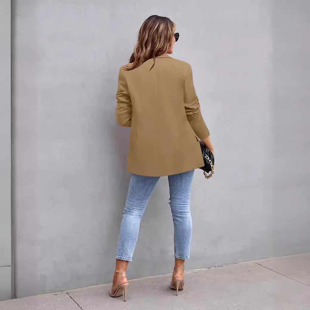 Women's Fashionable Spring Style Elegant Spandex Long-sleeved Suits