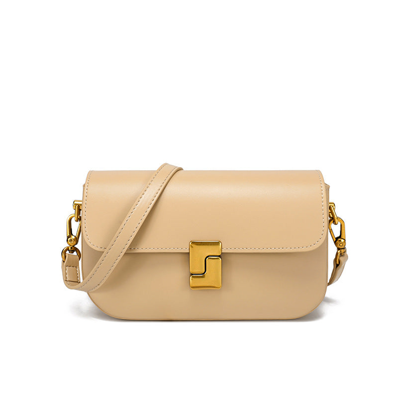 Slouchy Casual Women's Cowhide Niche High-grade Bags