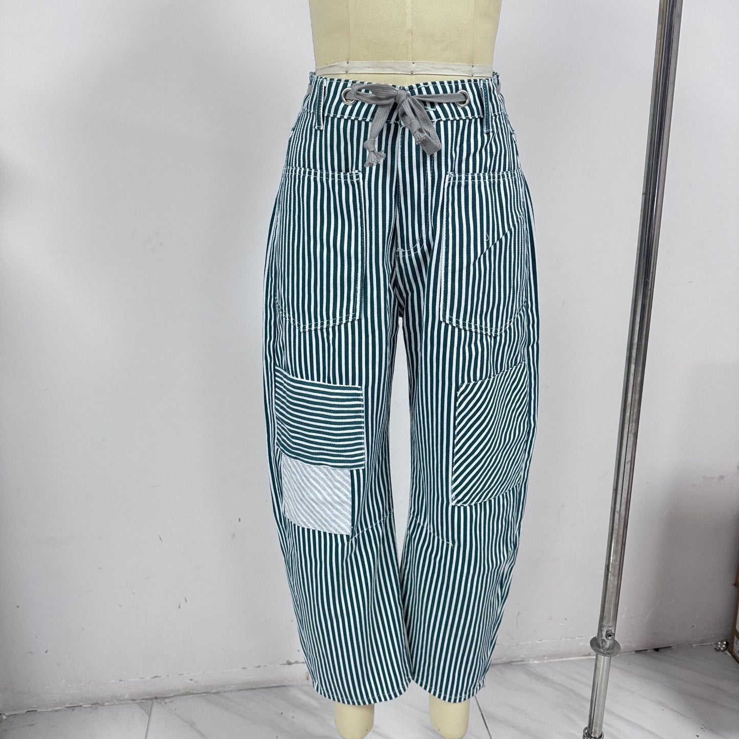 Mid Waist Fashion Commuter Casual Loose Wide Leg Women's Jeans