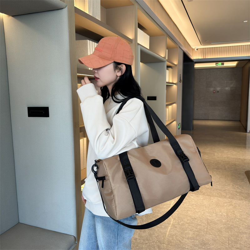 Men's Large Capacity Korean Style Female Male Travel Bags