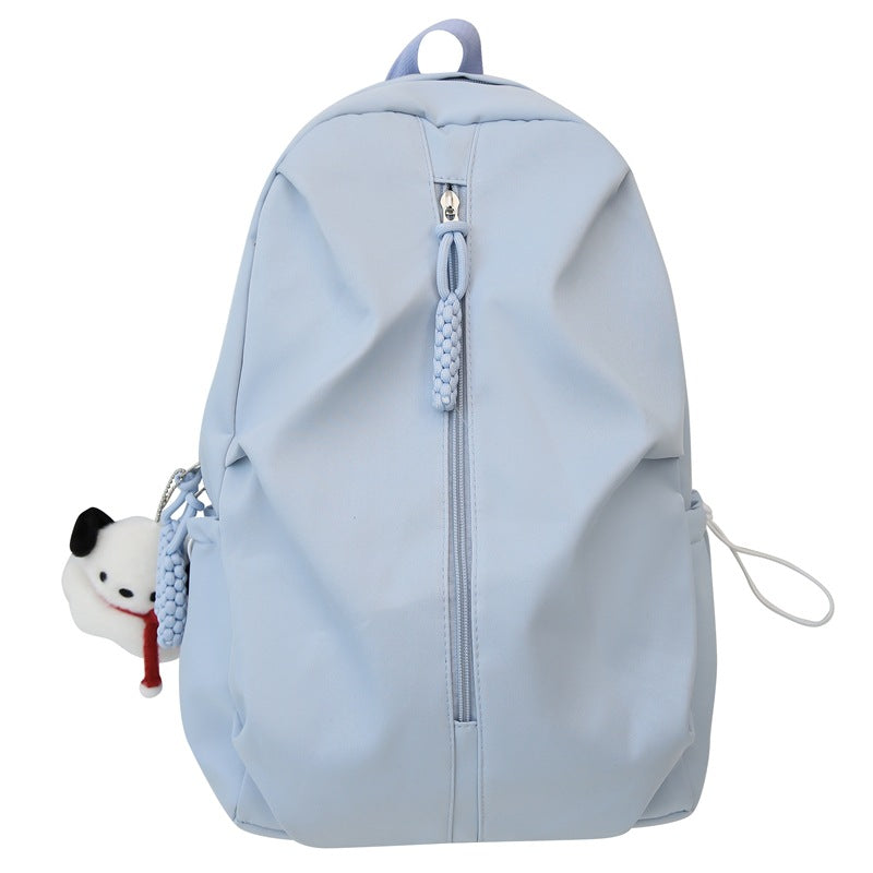 Size Simple Junior Senior High Lightweight Camp Middle School Students' Schoolbags