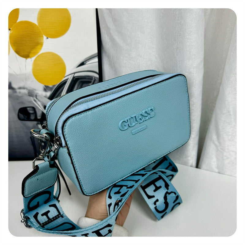 Fashion Letter Wide Strap Versatile Spray Bags