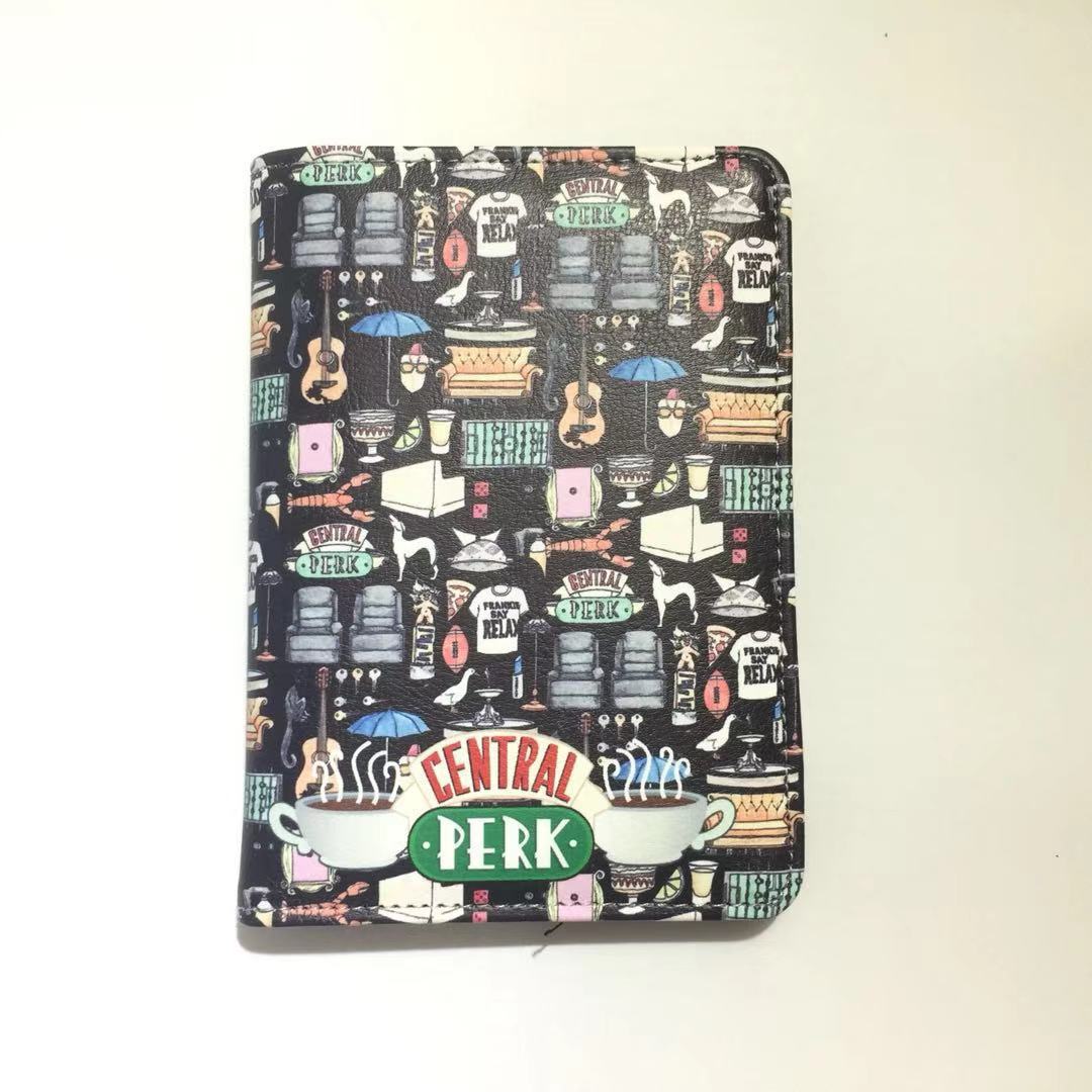 American Tv Series Peripheral Friends Passport Card Holder