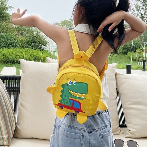 Comfortable Mini Boys Cute Dinosaur Snack Kindergarten School Bags