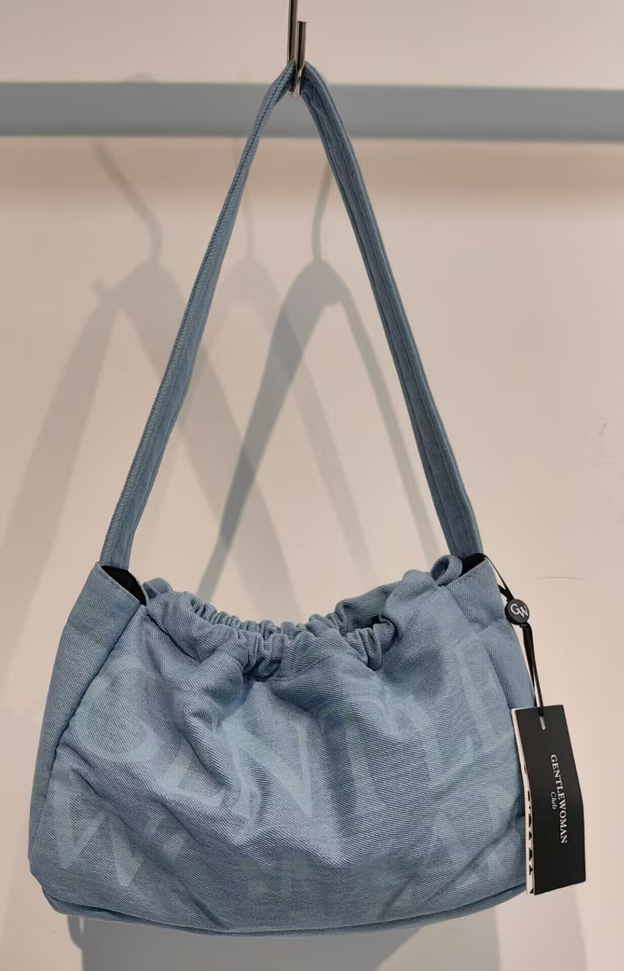 Women's Thailand Denim Leisure Shopping Large Capacity Tote Bags