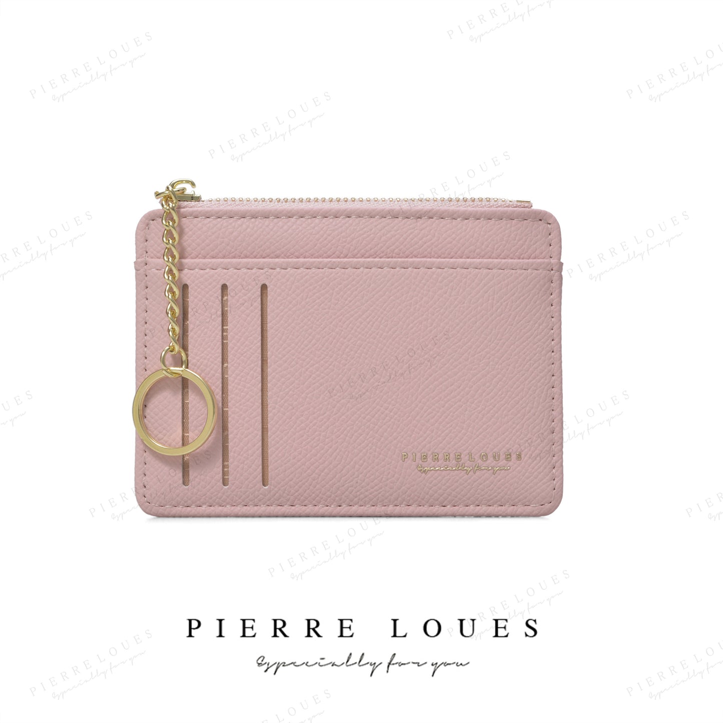 Women's Zipper Korean Mini Multiple Slots Cover Card Holder