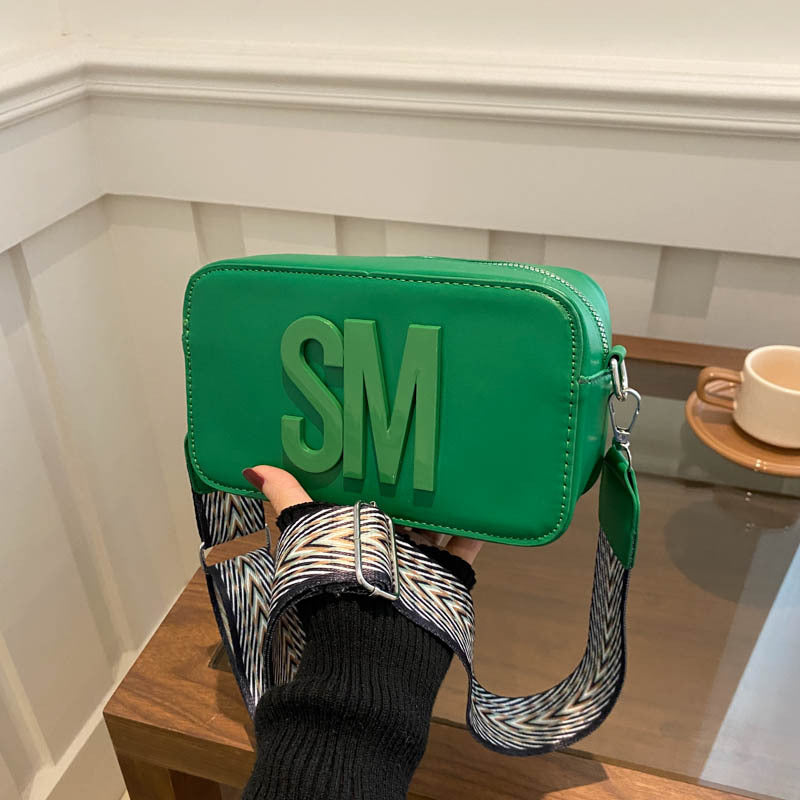 Women's Creative Versatile Autumn Simple Letter Shoulder Bags