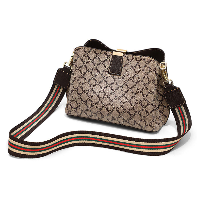 Trendy Women's Niche Fashion Broadband Versatile Crossbody Bags