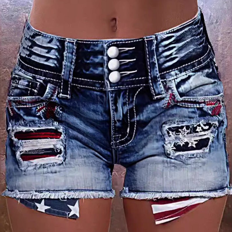 Waist Comfort Slim Fit Slimming Fashionable Straight Jeans