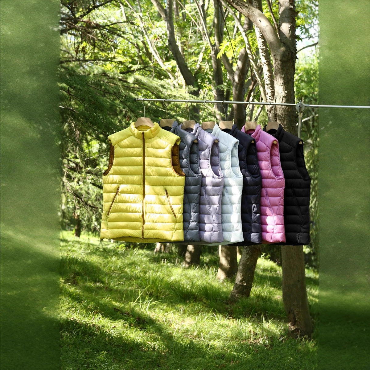 Light Luxury Minimalist Style Storage Outdoors Commute Vests