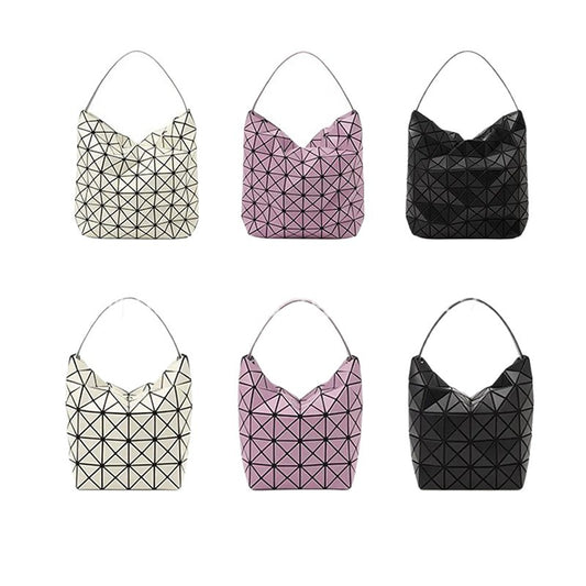 Geometric Life Diamond Pattern Portable Simple Armpit Bags