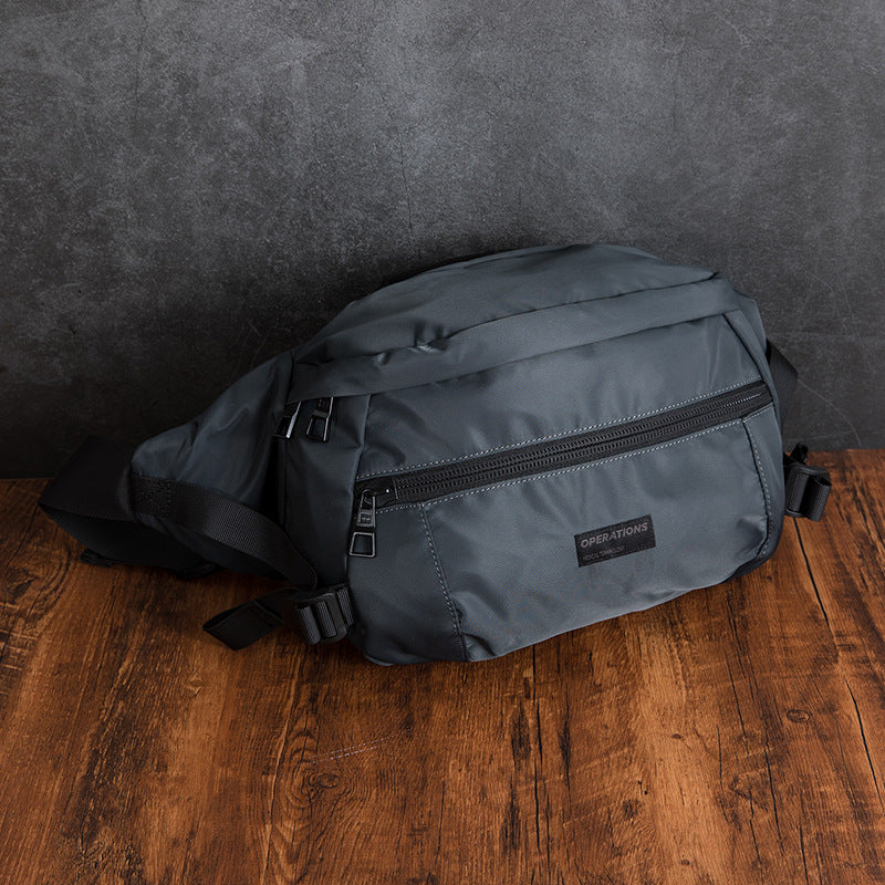 Men's Trendy Oxford Cloth Waterproof Pocket Personality Bags