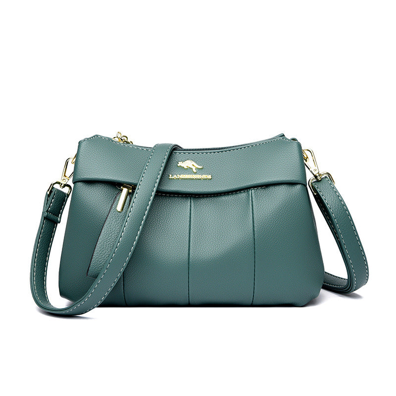 Blue Heart Kangaroo Mother Lady For Mother-in-law Shoulder Bags