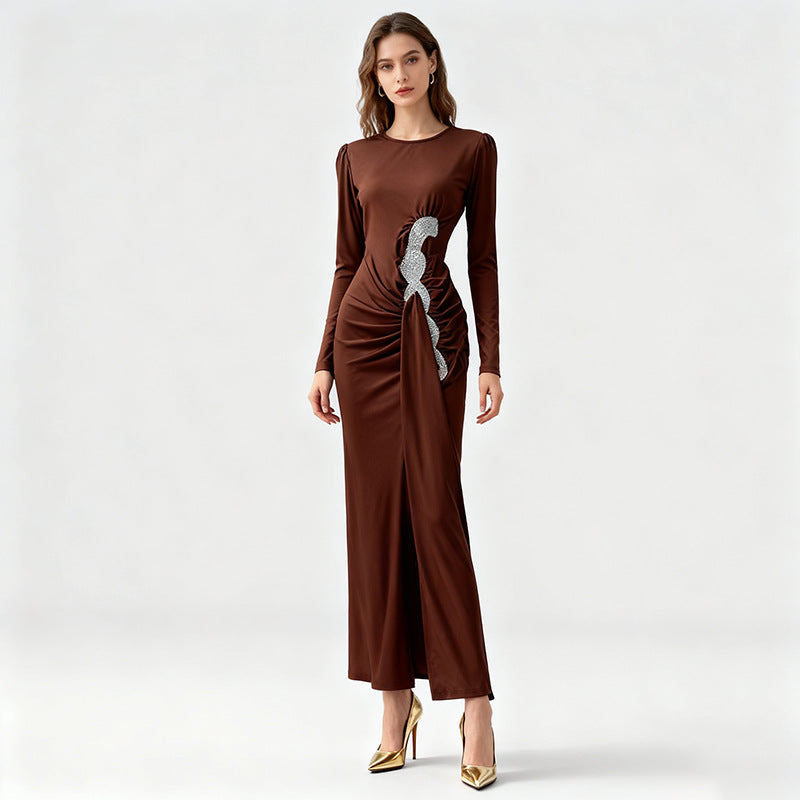 Women's Long Dress Autumn High-grade Fashion Sleeve Dresses