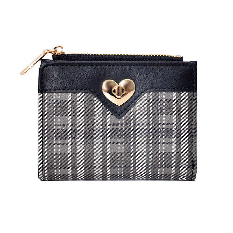 Women's Capacity Short Trade Folding Zipper Korean Ladies Wallets