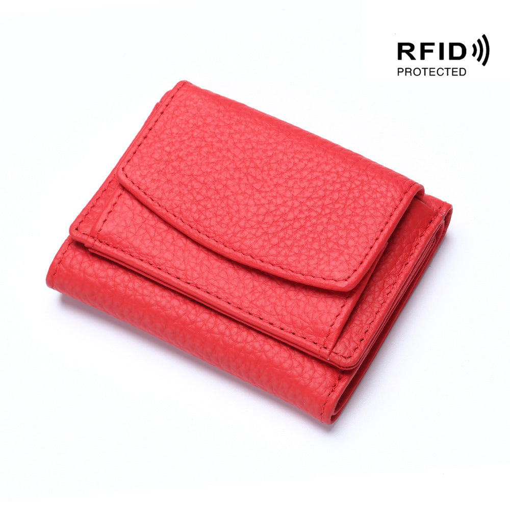 Women's Fashion Leather Mini Short Style Ladies Wallets