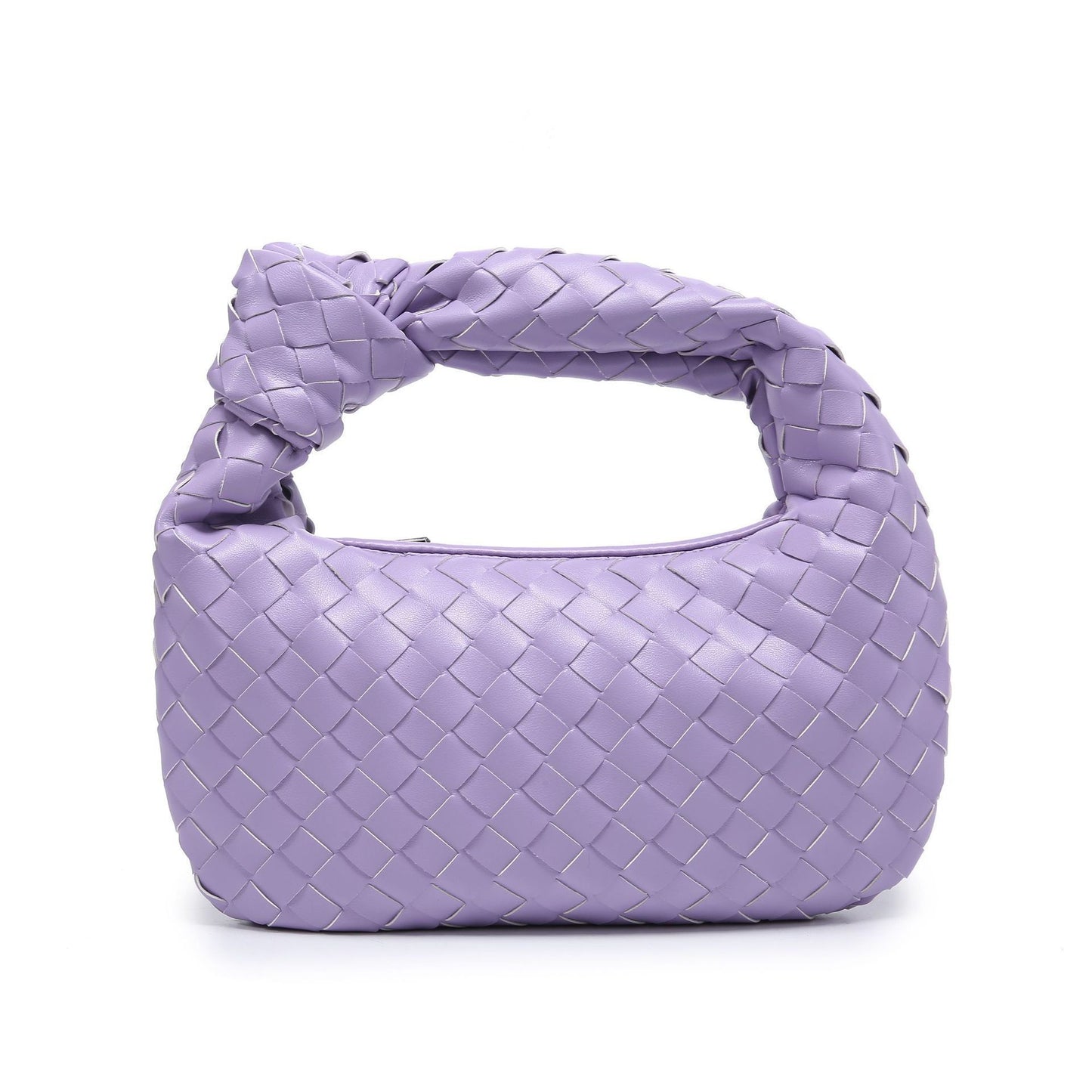 Woven Popular Horn Knotted Portable Underarm Handbags
