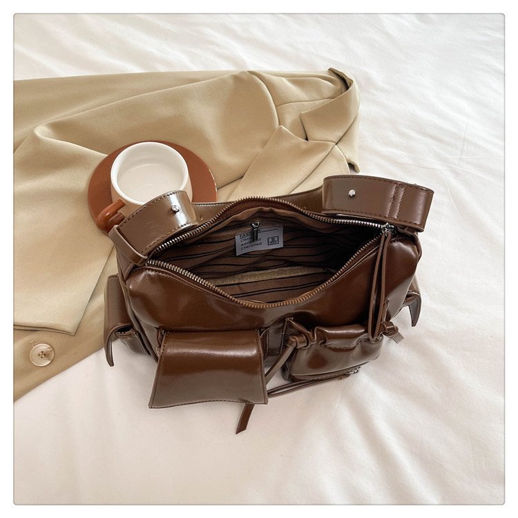 Women's Versatile Motorcycle Underarm For Commuter Crossbody Bags