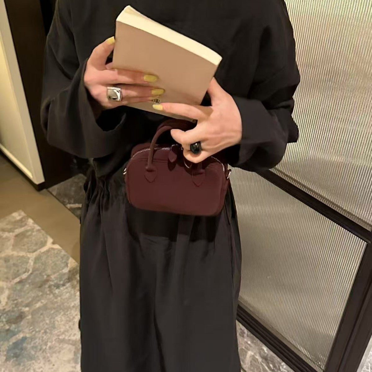 Graceful Charming Attractive Classic Fashion Mini Small Square Bags