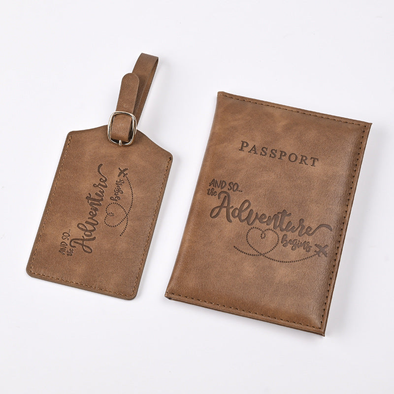 Brave Adventure Passport Cover Tag Ticket Id Package