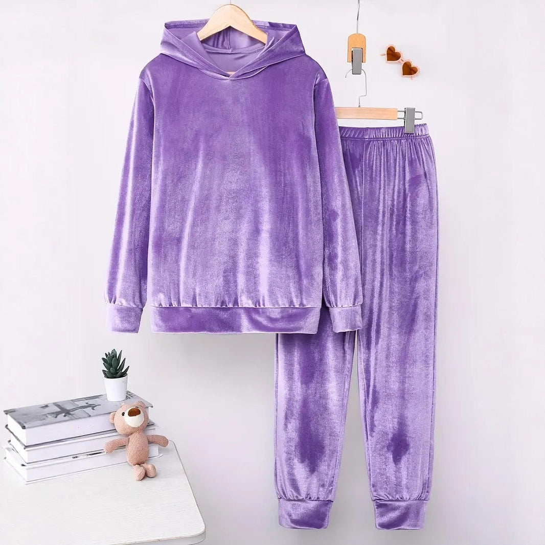 Women's Fashion Casual Home Hooded Trousers For Suits