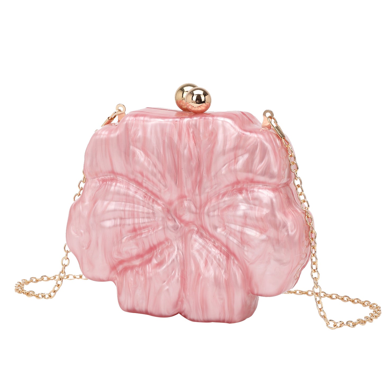 New Dinner Flower Multicolor Acrylic Fresh Bags