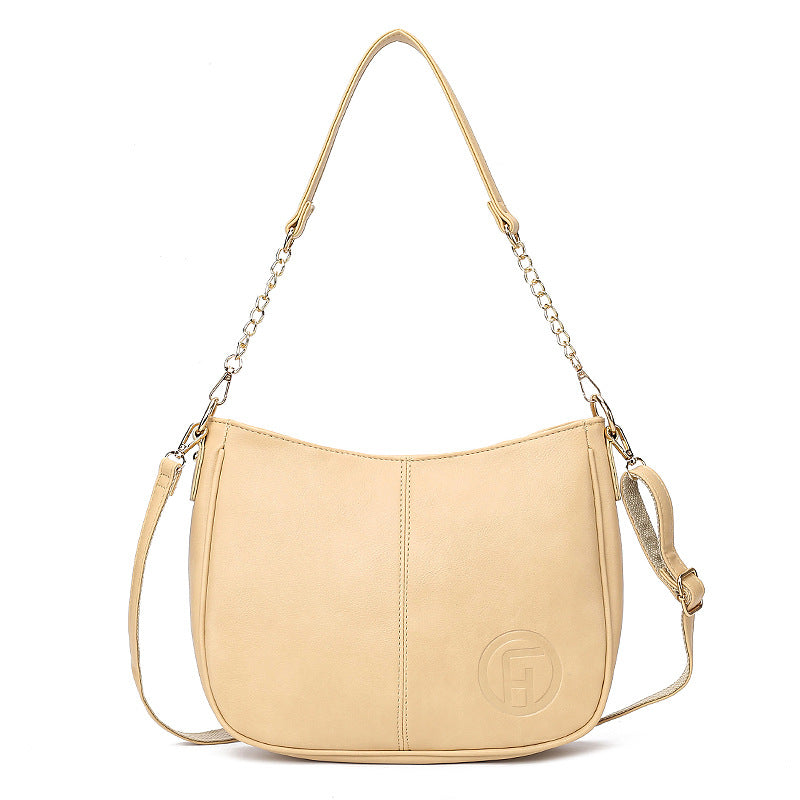 Women's Retro Autumn Lady Temperament Underarm Handbags