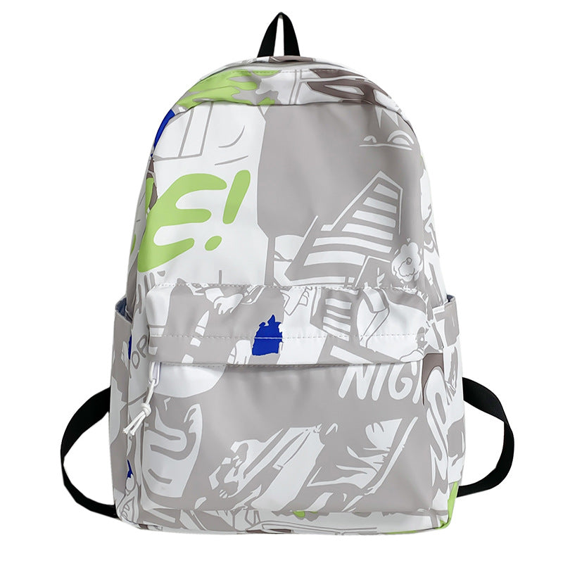 Women's & Men's & Iti Printing Summer Korean Style Middle School Students' Schoolbags