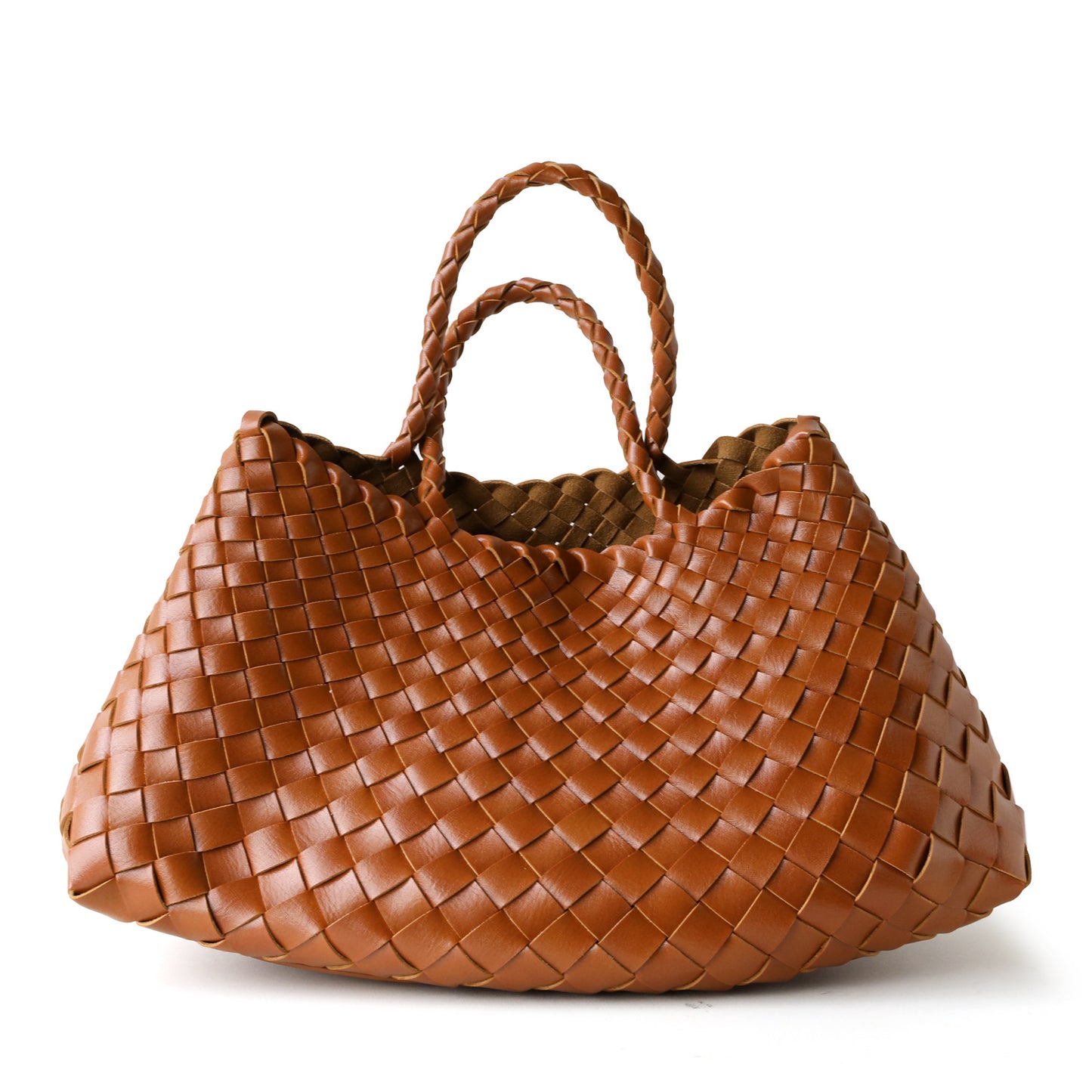 Women's Sense Weaving Artistic Vegetable Basket French Bags