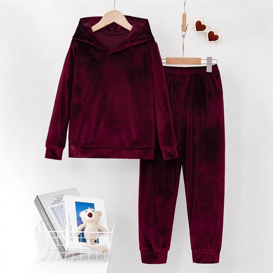 Women's Fashion Casual Home Hooded Trousers For Suits