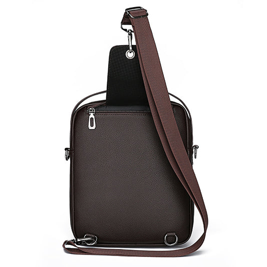Men's Vertical Large Capacity Leisure Trendy Bags