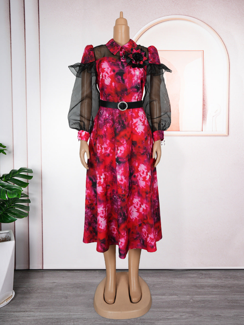 Women's Innovative Popular Colorful Printed Dress Dresses