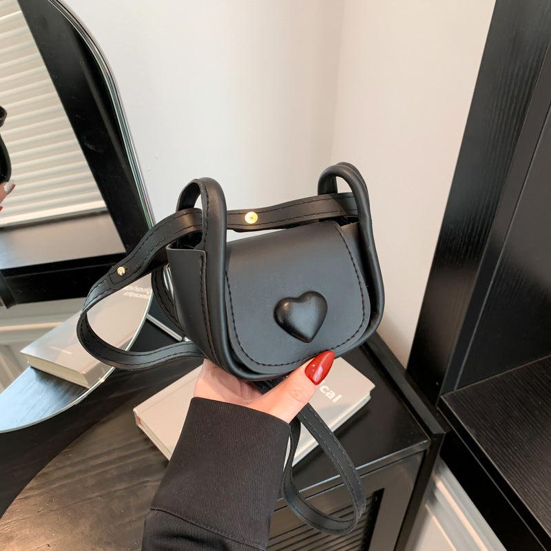 Fashion Mini Female With Hearts Spring Shoulder Bags