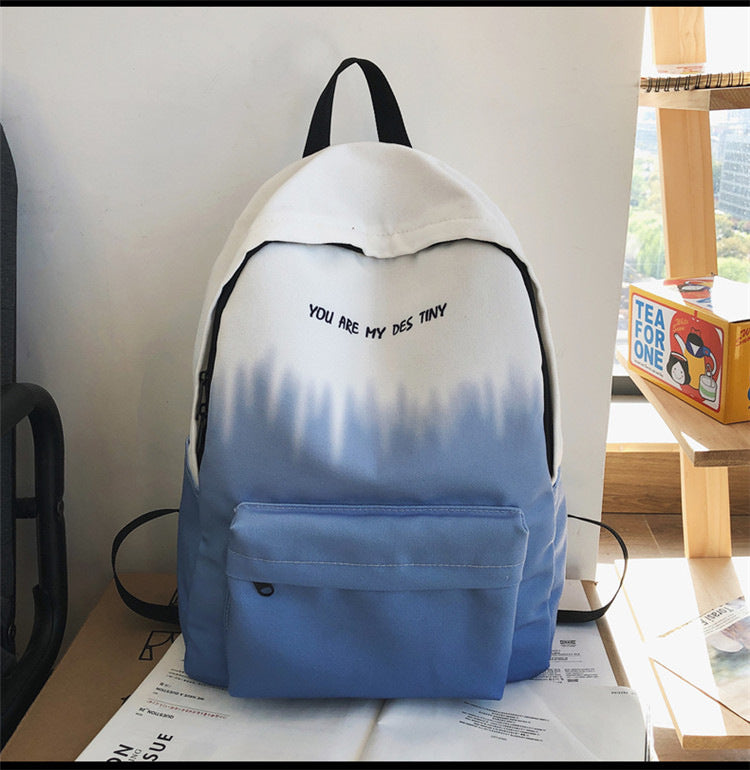 Boys Design Sense Niche Style Lightweight Middle School Students' Schoolbags