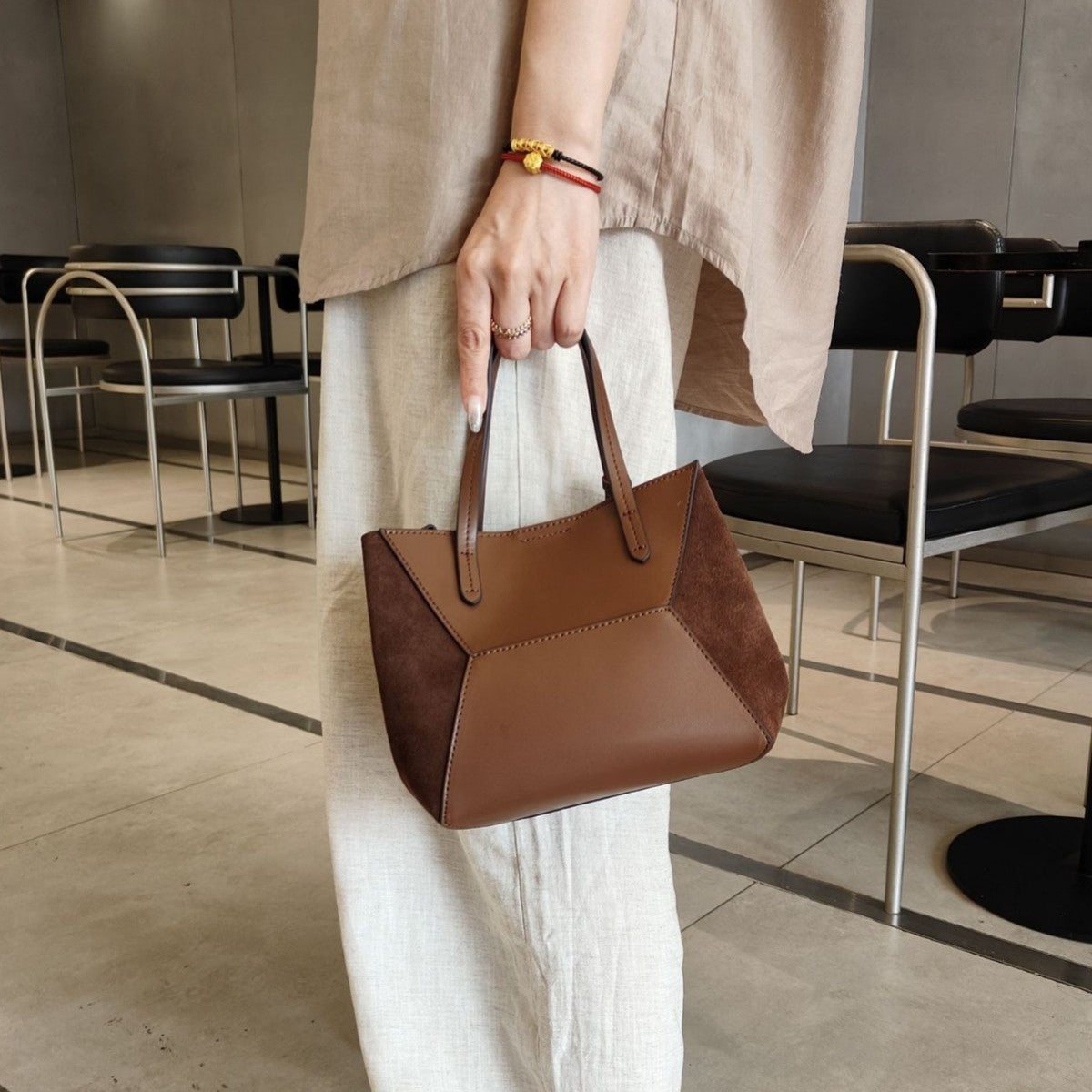 Charming Stitching Light Luxury High-grade Fashion Handbags