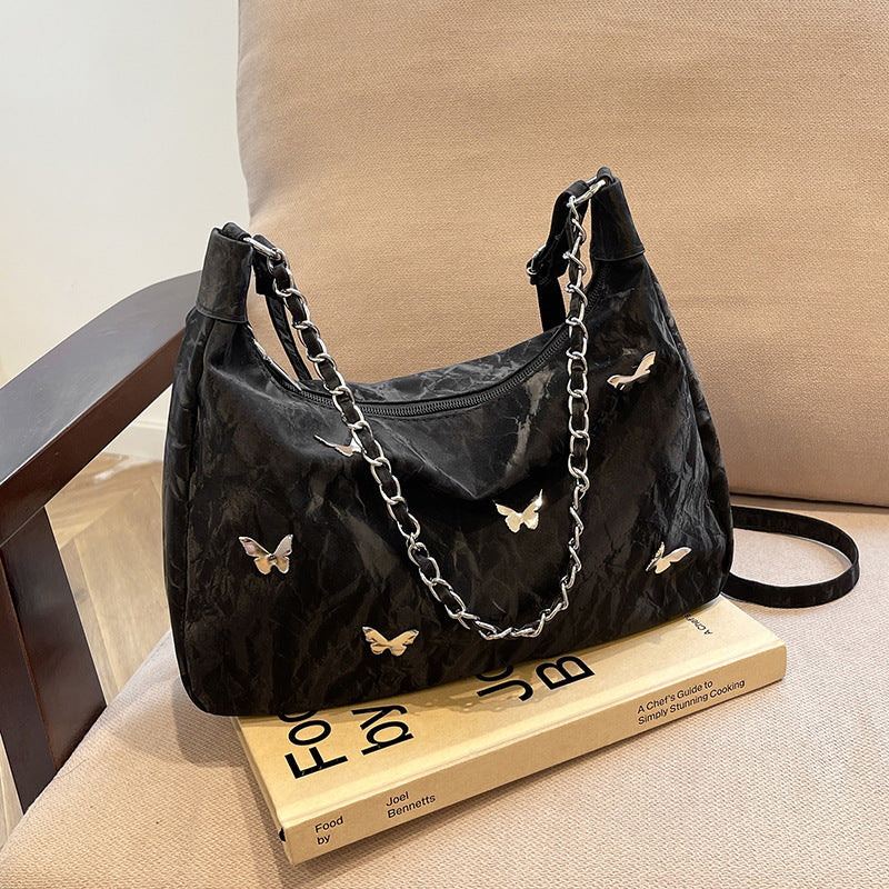 Large Capacity Female Autumn Leisure Chain College Bags