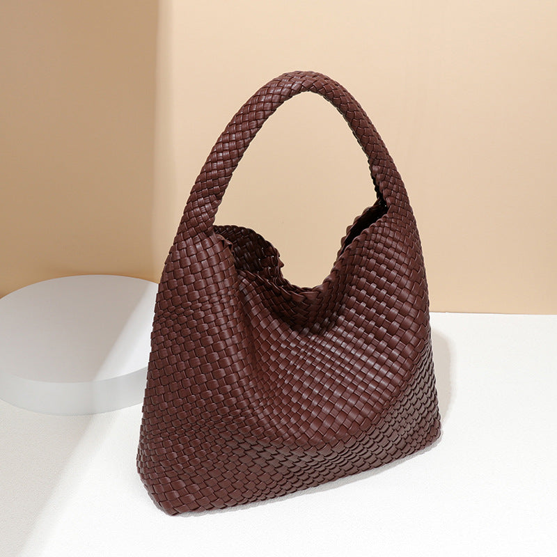 Women's Capacity Totes Vegetable Basket Handmade Woven Handbags