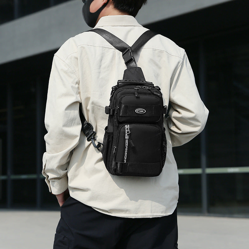 Men's Multifunctional Fashion Function Various Carrying Large Men's Chest Bags