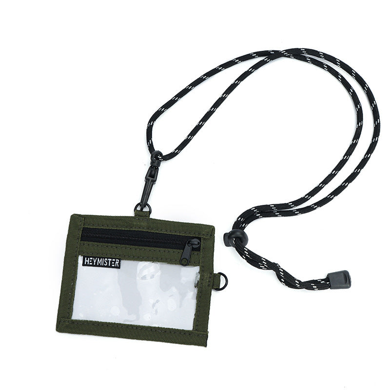Work Permit Badge Multiple Slots Personality Bus Campus Name Card Holder