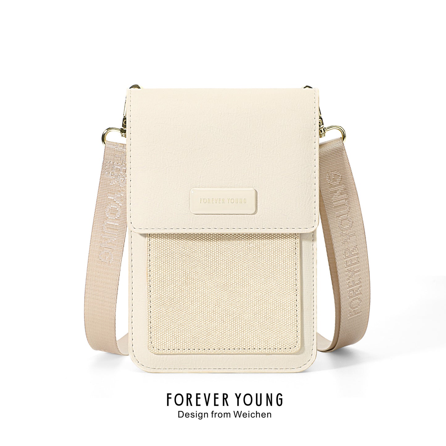 Women's Color Simple Niche Mobile Large Capacity Phone Bags